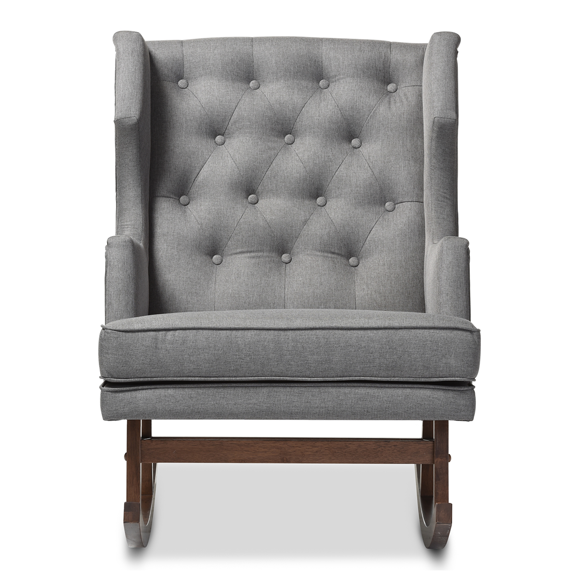 Button tufted wingback online chair